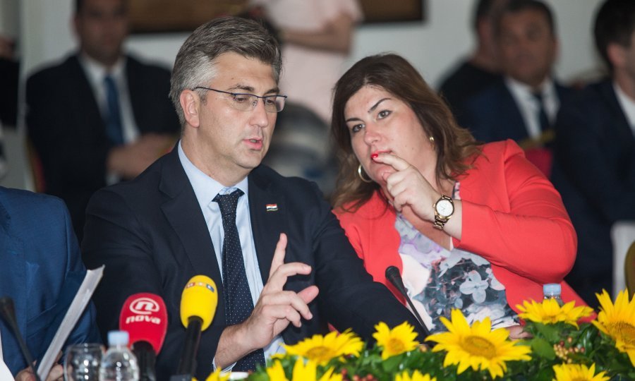 Andrej Plenković, Gabrijela Žalac