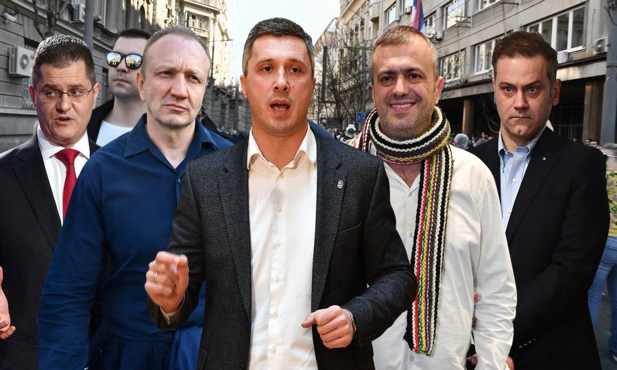 Vuk Jeremić, Dragan Đilas, Boško Obradović, Sergej Trifunović, Borko Stefanović