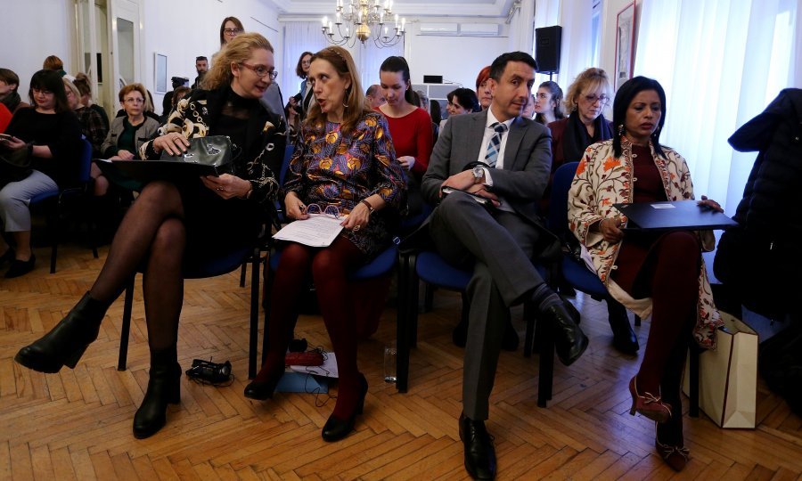 Višnja Ljubičić, Elisabetta Capannelli, Tara Sharafudeen i Paul Andres Corral Rodas