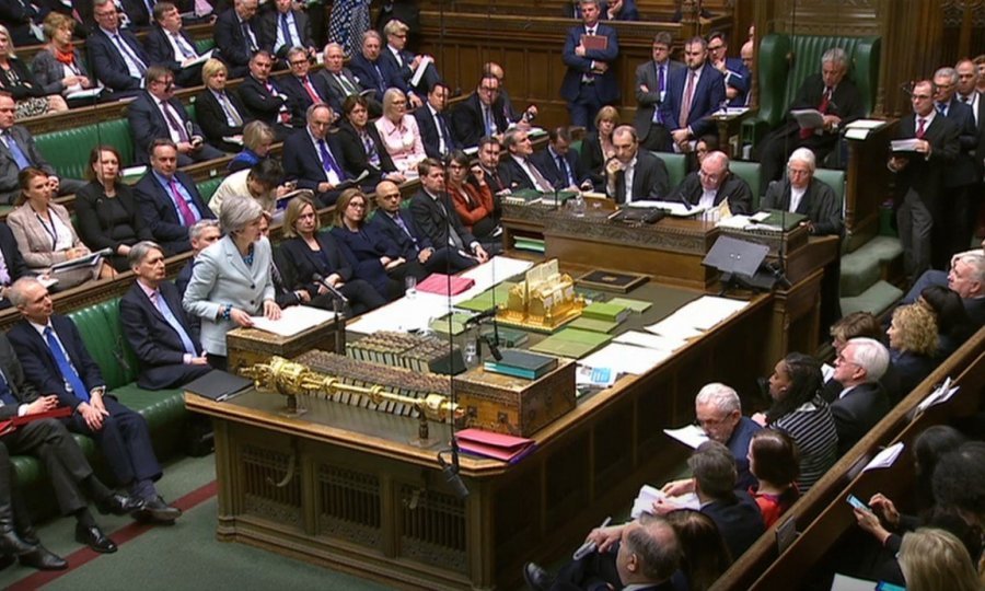 Theresa May u parlamentu