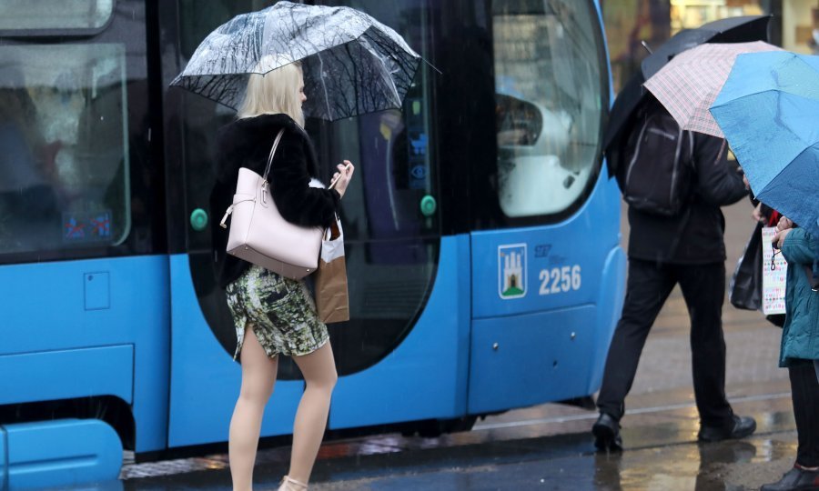 Kiša u Zagrebu