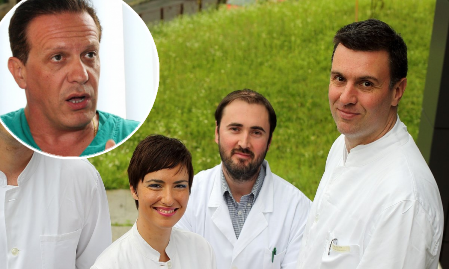 Hrvoje Tomasović, Ada Barić Grgurević, Hrvoje Luetić i Trpimir Goluža