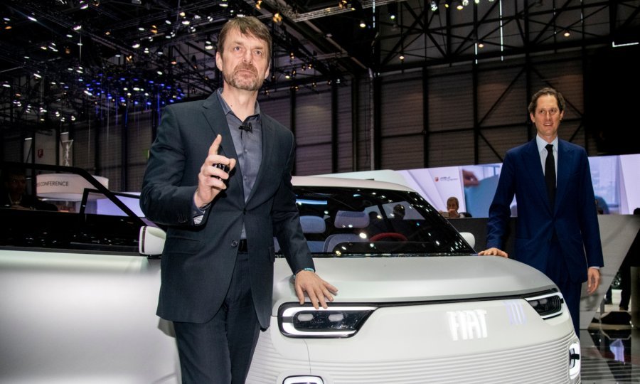 Mike Manley i John Elkann u Ženevi 2019.