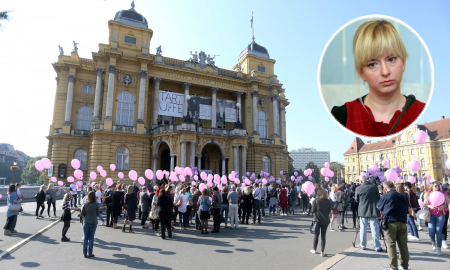 Obilježavanje Dana ružičaste vrpce u Zagrebu; Neda Ferenčić Vrban