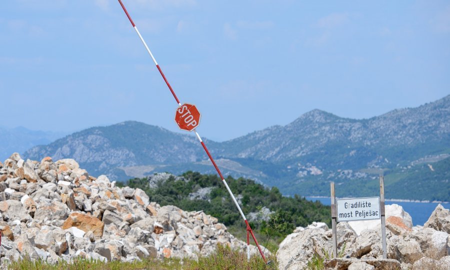 Gradilište Pelješkog mosta
