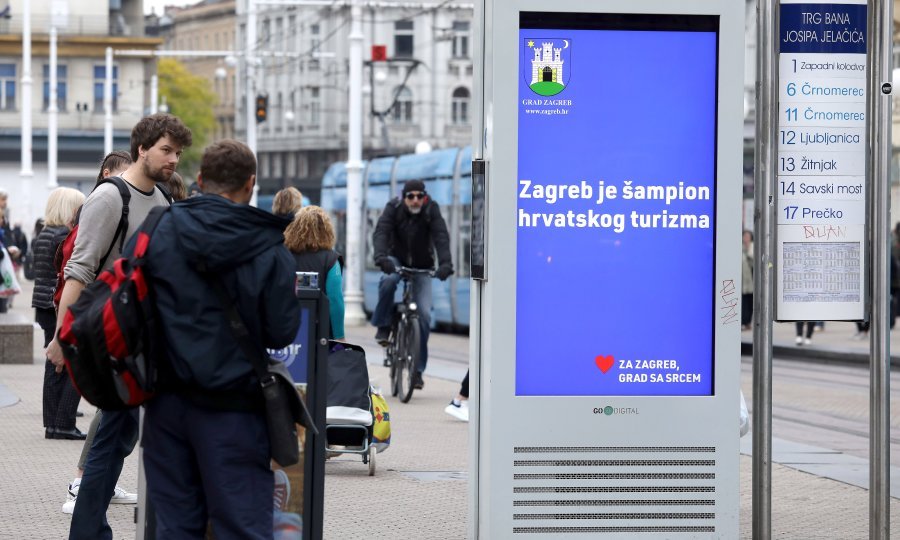 Sporni plakati u Zagrebu - ilustracija