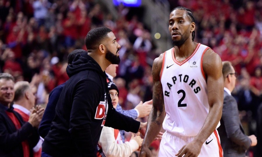 Kawhi Leonard i pjevač Drake