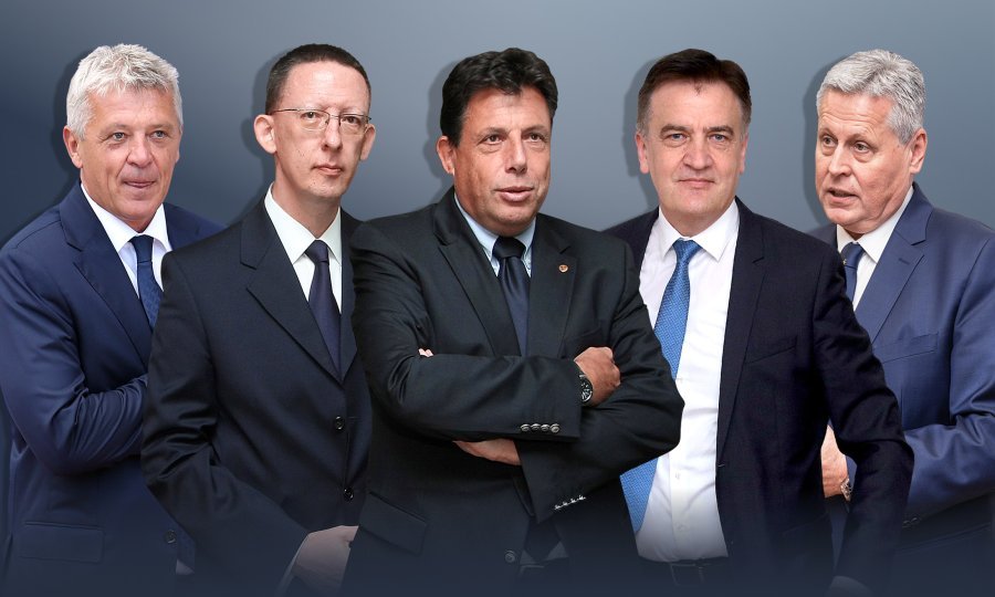 Ivan Turudić, Marin Mrčela, Đuro Sessa, Ante Galić i Mario Vukelić