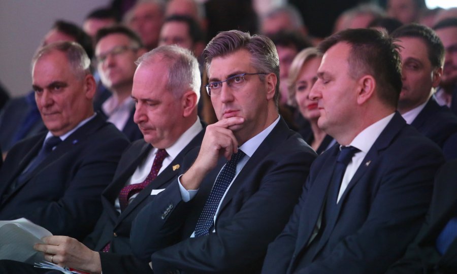 Blaženko Boban, Andro Krstulović Opara, Ivo Sanader, Petar Škorić