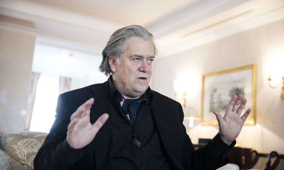 Steve Bannon bivši je bliski suradnik američkog predsjednika Donalda Trumpa