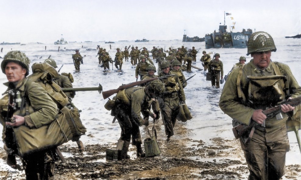 Iskrcavanje savezničkih snaga na obale Normandije