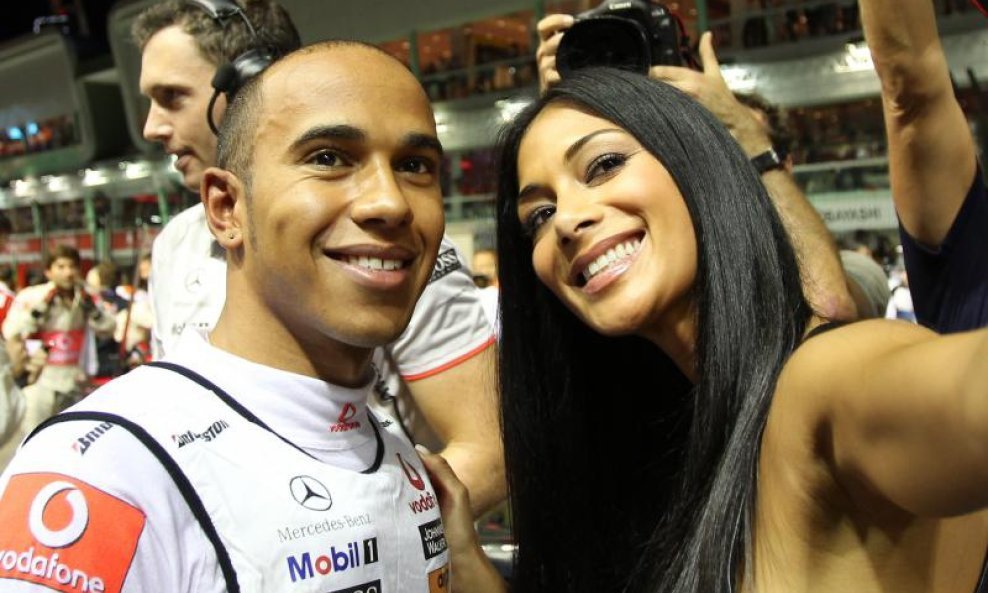 Lewis Hamilton i Nicole Scherzinger