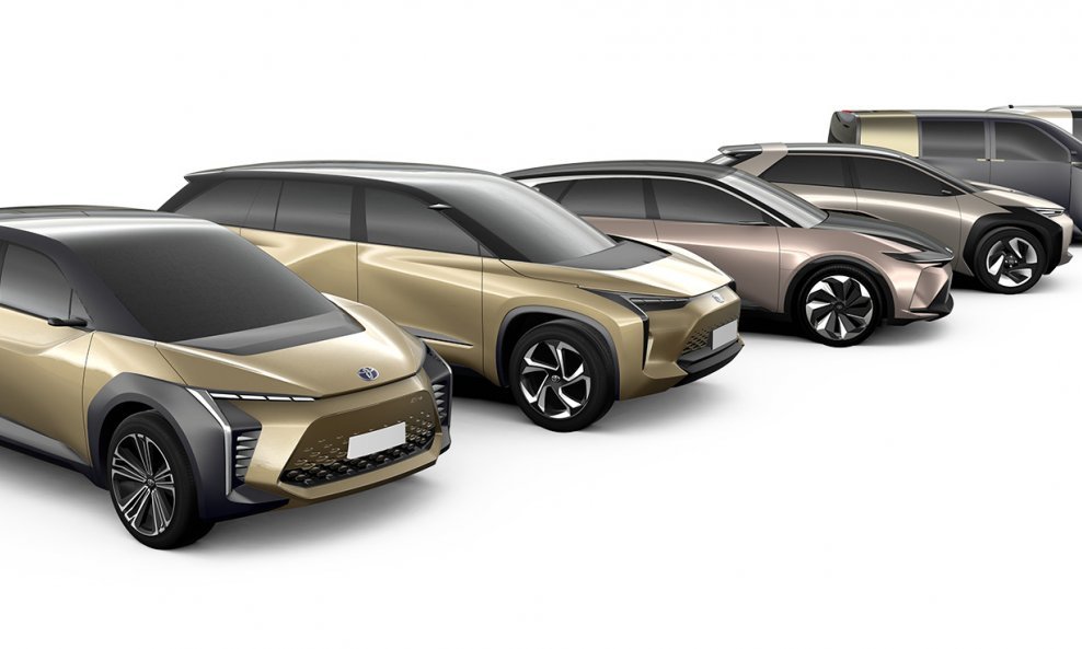 Paleta šest globalnih električnih modela Toyote za 2020. godinu