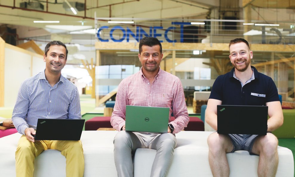 Darko Jovišić, Marko Gudelj i Ivan Belas (Robotiq)