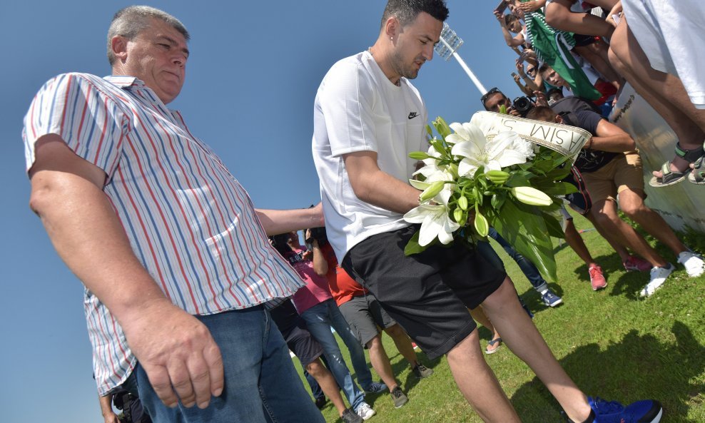 Svetko Ćustić (lijevo) i Danijel Subašić