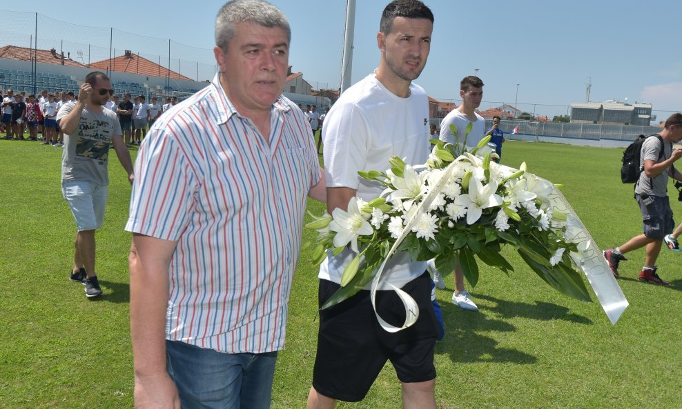 Svetko Ćustić (lijevo) i Danijel Subašić