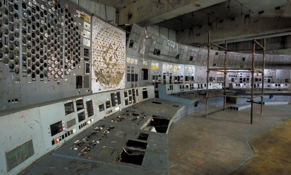 Ostaci u reaktoru nuklearke u Černobilu