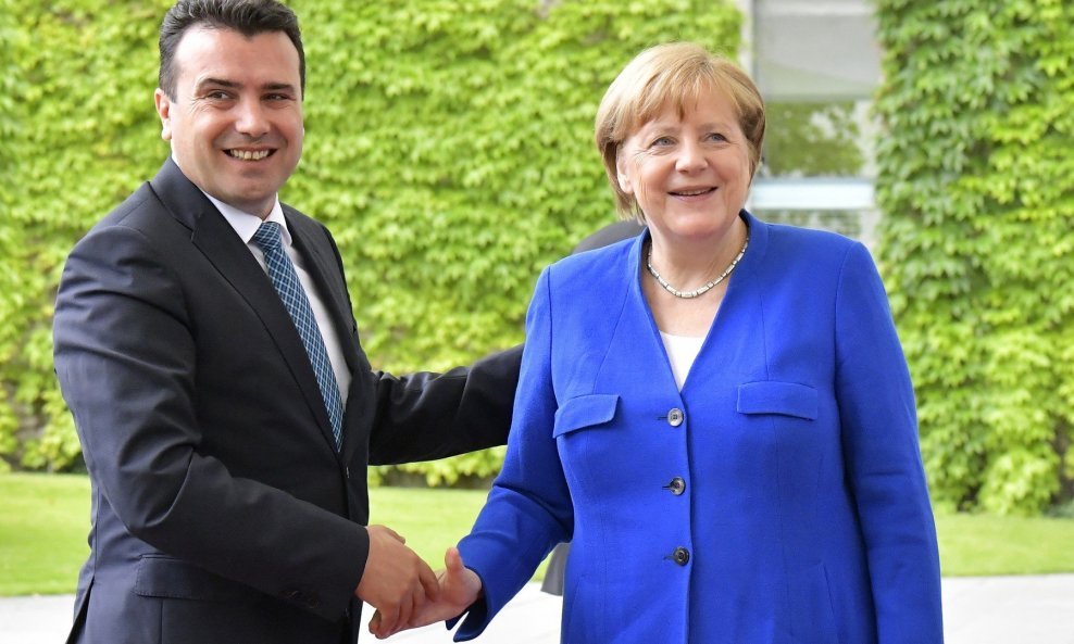 Zoran Zaev proteklog je četvrtka posjetio Angelu Merkel u Berlinu
