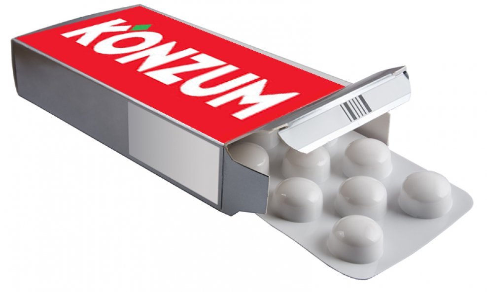 tablete konzum