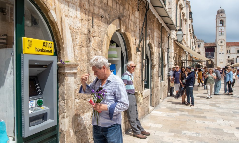 Bankomat u Dubrovniku