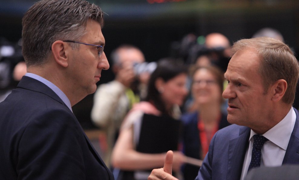 Andrej Plenković i Donald Tusk