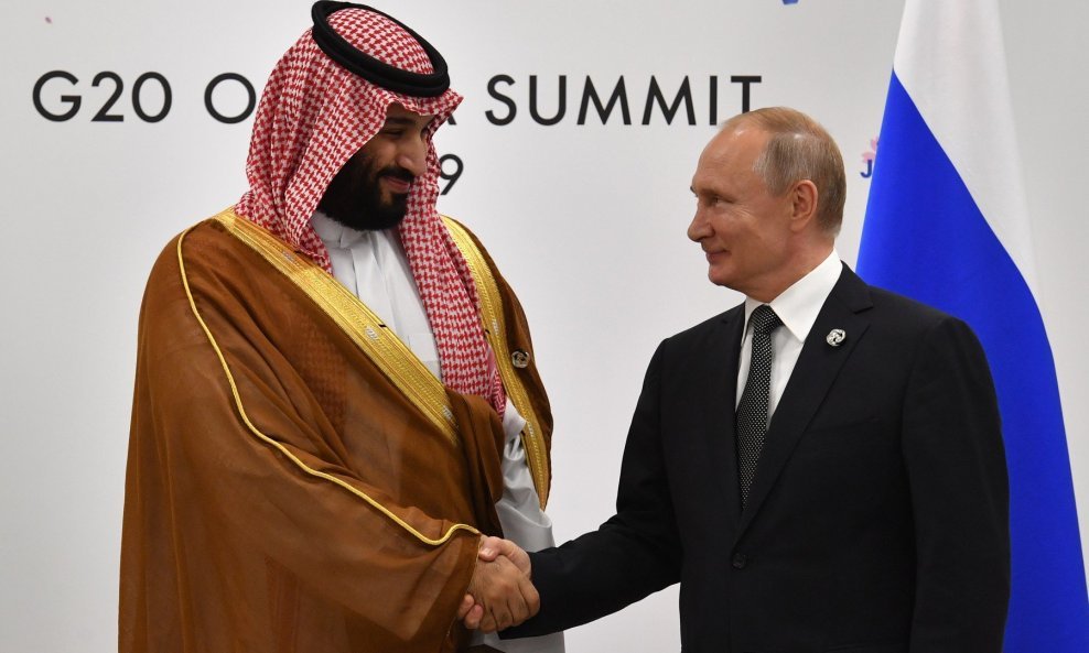 Vladimir Putin i Mohammed bin Salman