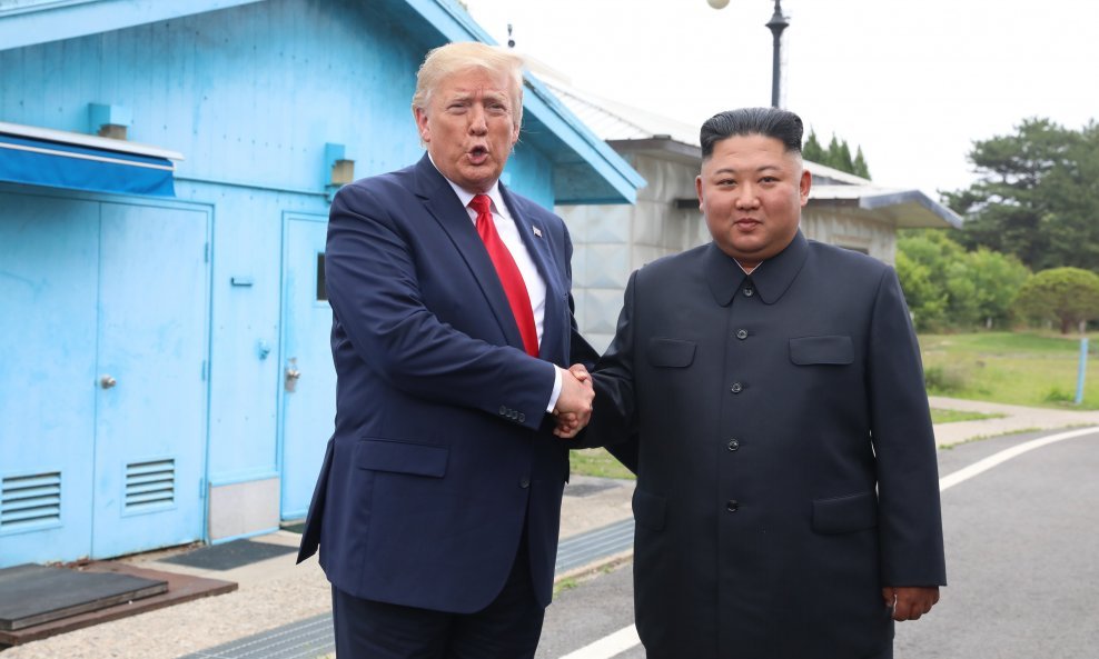 Donald Trump i Kim Jong-Un