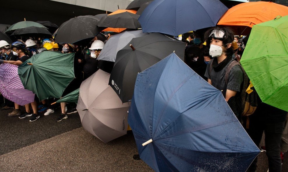 Prosvjednici u Hong Kongu