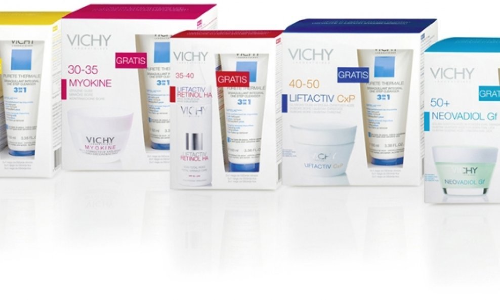 Vichy njega protiv starenja Aqualia Anti-ox, Myokine, Liftactiv Retinol HA, Liftactiv CxP i Neovadiol Gf