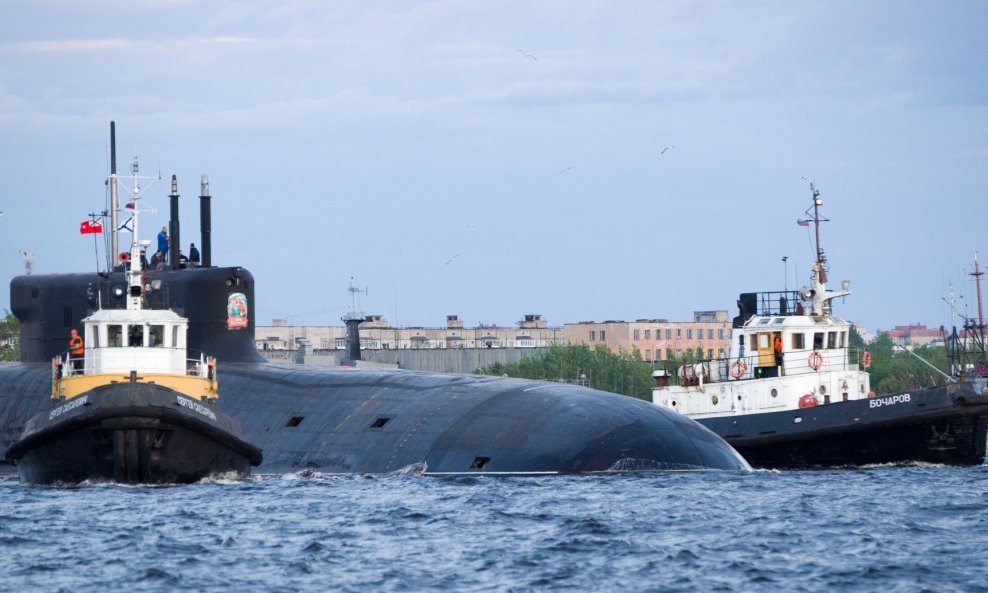 Ruska podmornica - ilustracija