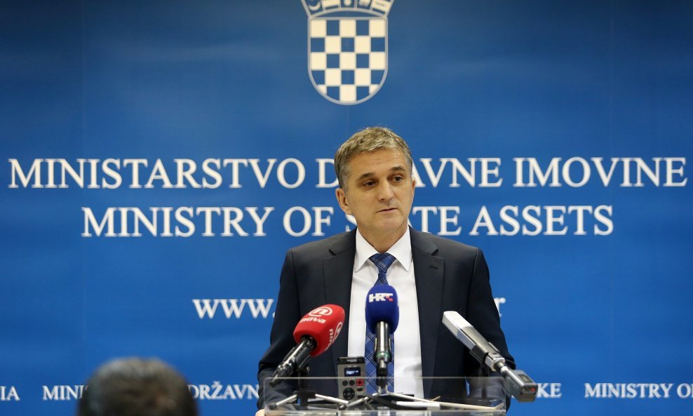 Goran Marić, ministar državne imovine