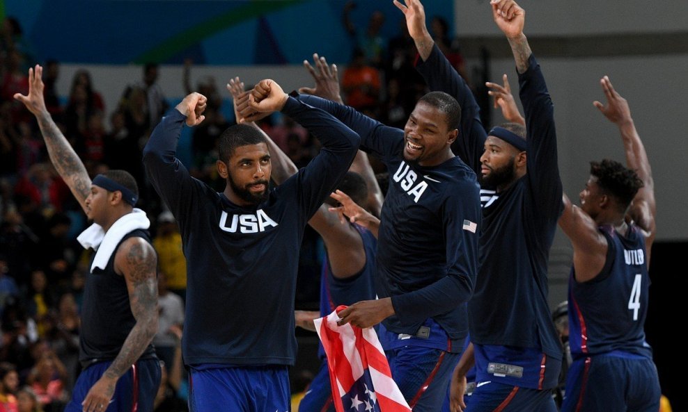 Kevin Durant i Kyrie Irving na Olimpijskim igrama 2016.