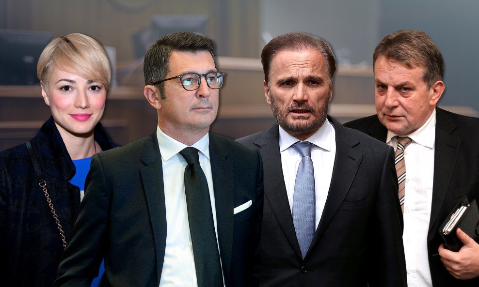 Dora Hanžeković, Boris Šavorić, Anto Nobilo i Dubravko Grgić