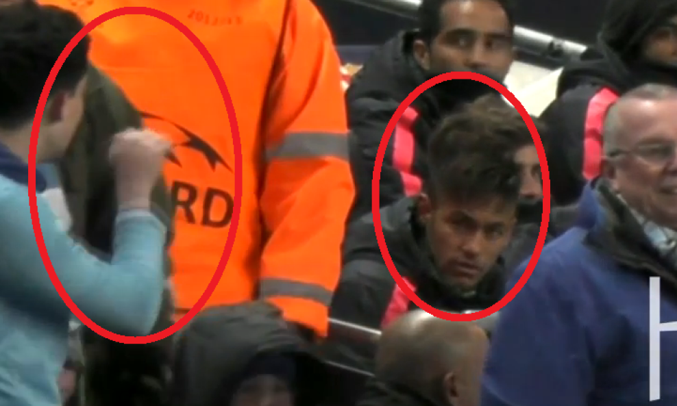 Neymar i navijač