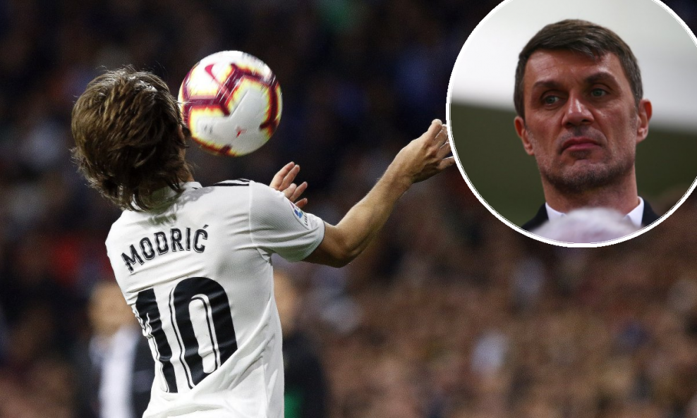 Luka Modrić i Paolo Maldini