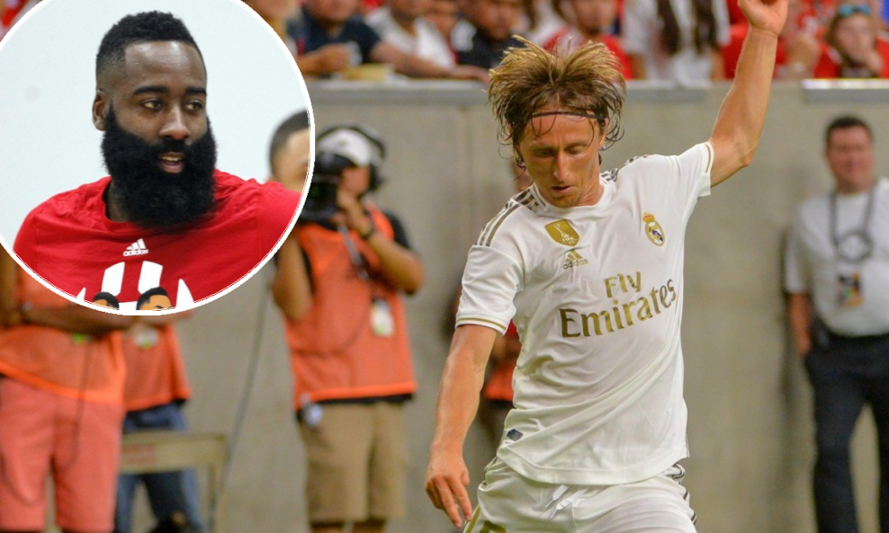 James Harden i Luka Modrić