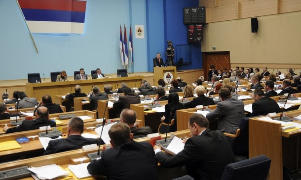 Milorad Dodik u Narodnoj skupštini Republike Srpske