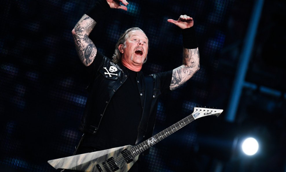 Pjevač i frontmen grupe Metallica James Hetfield