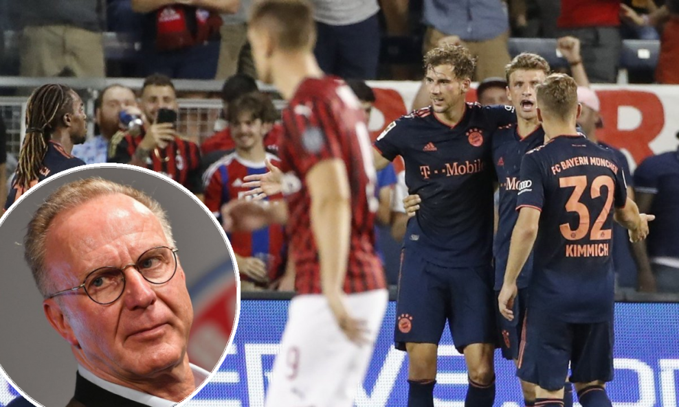 Rummenigge i igrači Bayerna