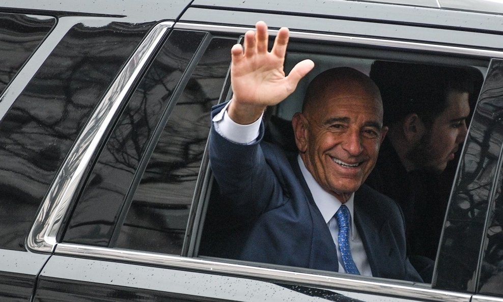 Tom Barrack, investitor, osnivač Colony Capitala i predsjednik inauguracijskog povjerenstva tijekom svečanosti inauguracije Donalda Trumpa