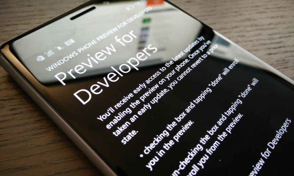 Windows Phone Preview for Developers