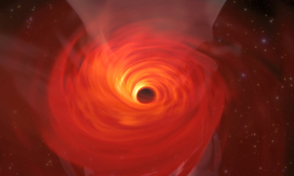 Ogromne mase, Holm 15A* spada u kategoriju 'ultramasivnih' crnih rupa