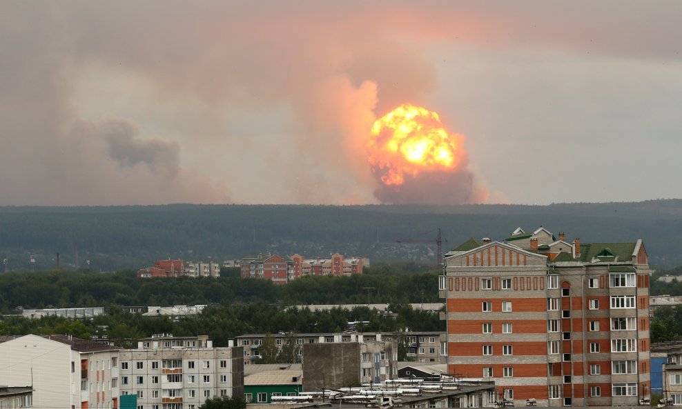 Eksplozija u ruskoj vojnoj bazi