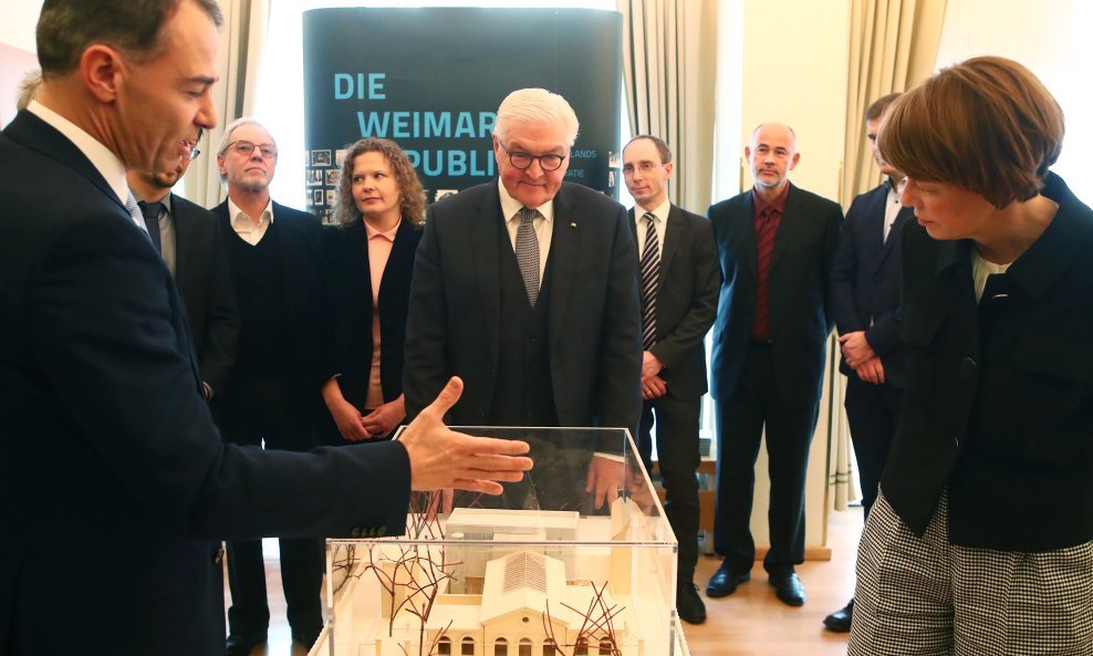 Njemački predsjednik Frank Walter Steinmeier u Weimaru