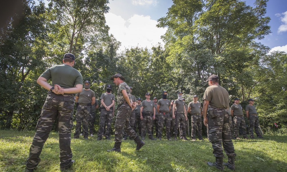 Štajerska straža uvježbava se 20-ak kilometara od hrvatske granice