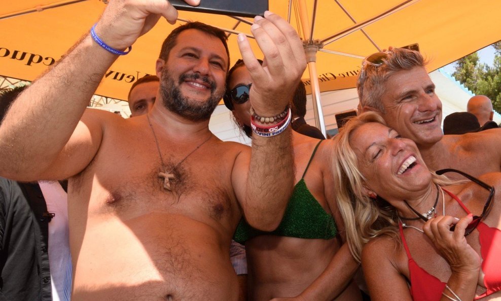 Matteo Salvini, šef talijanske oporbe i vođa desničarske Lige