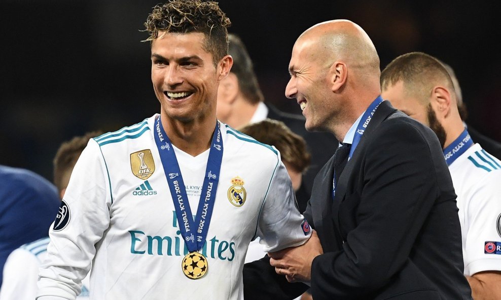 Cristiano Ronaldo i Zinedine Zidane