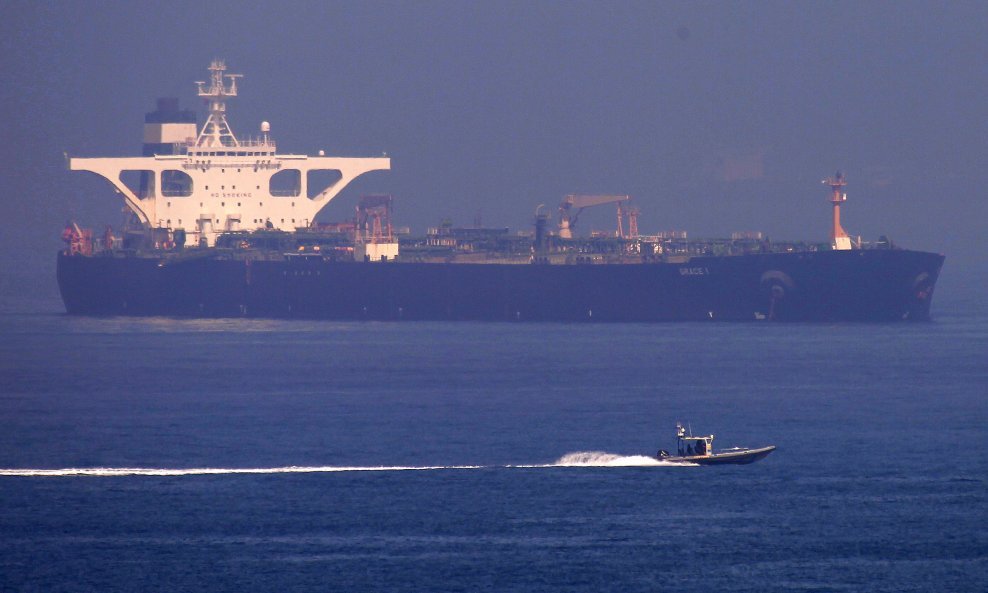 Iranski tanker kojeg su zaplijenio Gibraltar