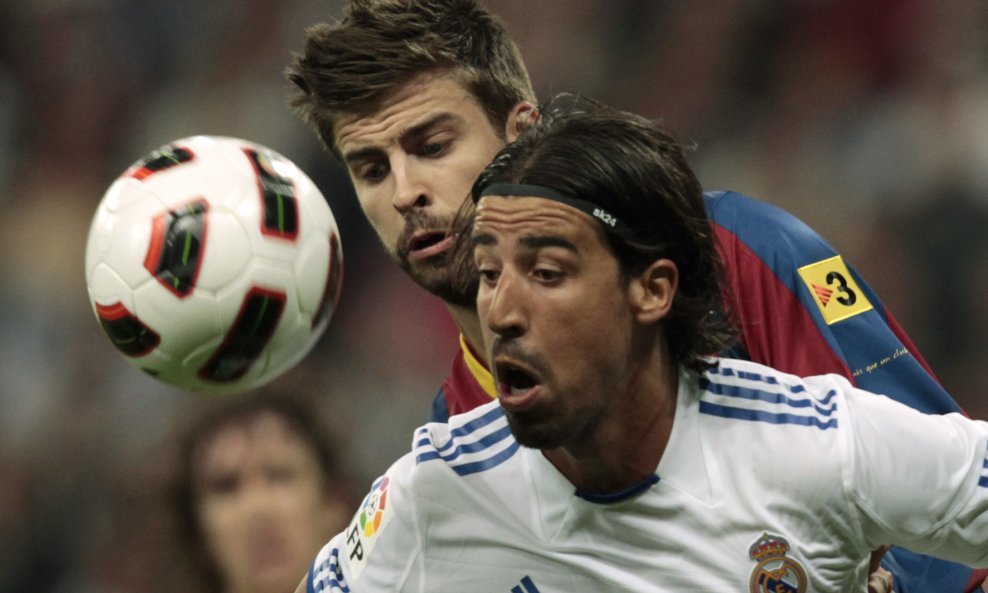 Gerard Pique i Sami Khedira