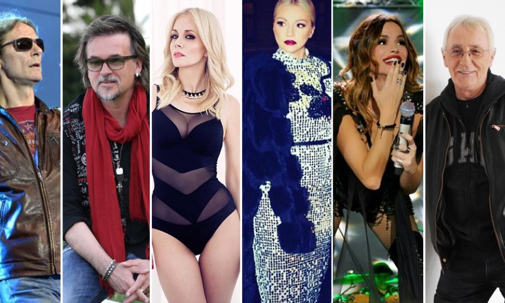 Davor Gobac, Gibonni, Jelena Rozga, Nina Badrić, Severina, Oliver Dragojević